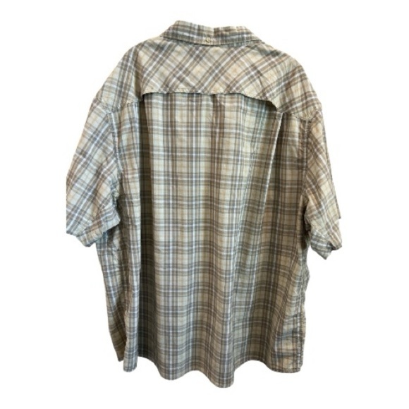 Alaskan Hardgear by Duluth Trading Co Plaid CoolMax Short Sleeve Shirt Men’s 3XL - Picture 4 of 8